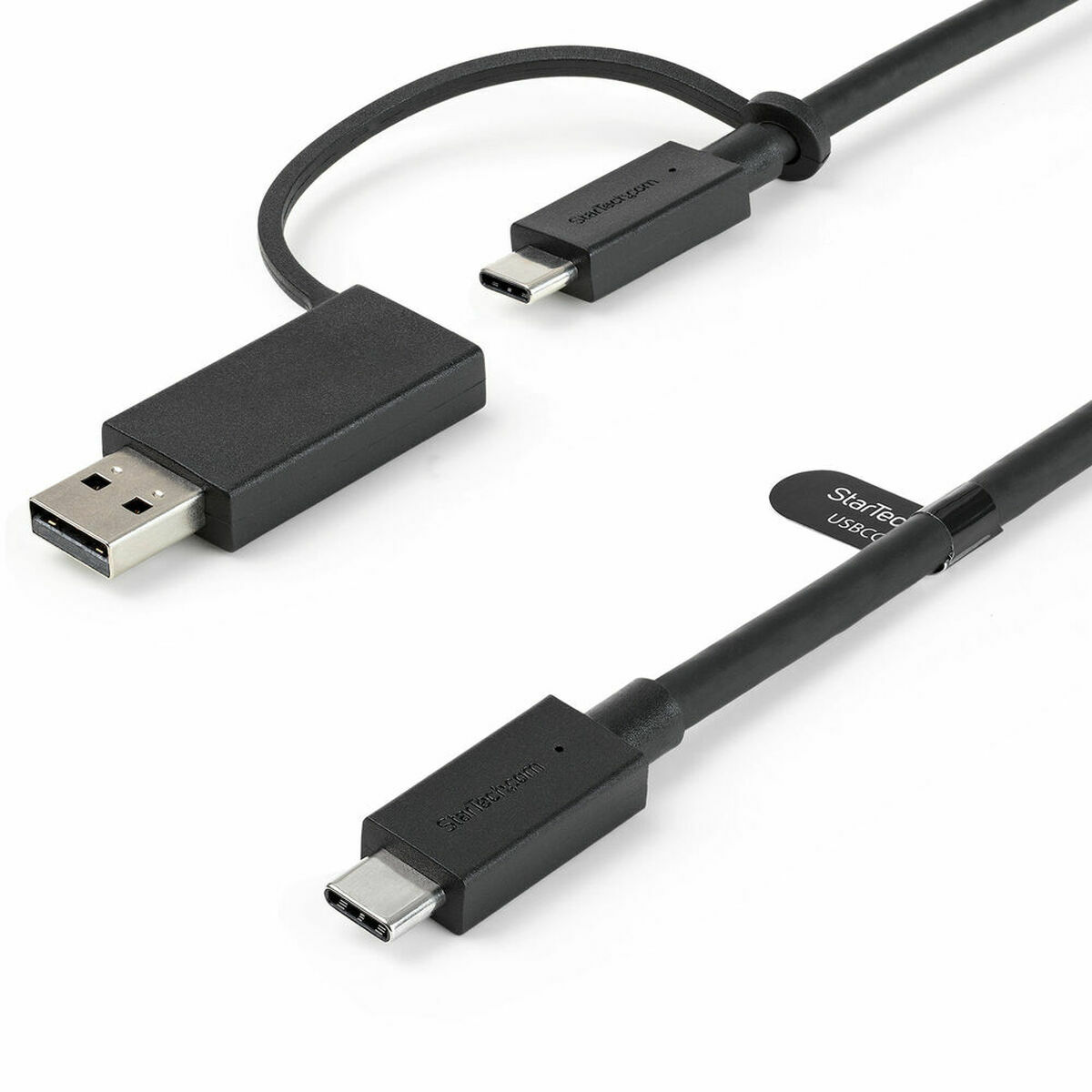 USB-C kabel za USB Startech USBCCADP Črna Pisana 1 m